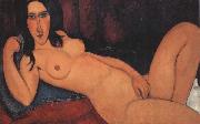 Amedeo Modigliani Reclining Nude with Loose Hair (mk38) china oil painting reproduction